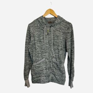 Athleta Full Zip Hoodie Jacket W/Thumb Holes Size Medium Preowned Condition